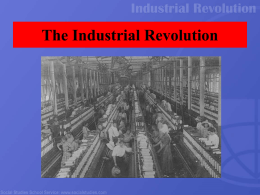 The Industrial Revolution - Social Studies School Service