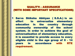 annexure-VII - Sarva Shiksha Abhiyan