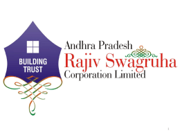 RAJIV SWAGRUHA - Asia Pacific Union For Housing Finance