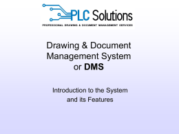 PLC Solutions Drawing/Document Management Service