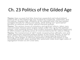 Politics of the Gilded Age