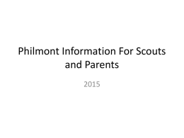Philmont Information