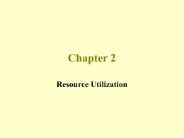 Resource Utilization - Holy Family University