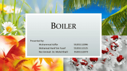 Boiler - Elearn.micet.unikl.edu.my