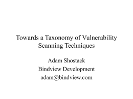 Understanding SATAN: How Vulnerability Scanners Work