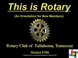 This is Rotary