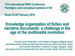 11th International ISKO Conference Paradigms and