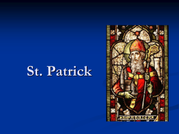 St. Patrick & Celtic Christianity