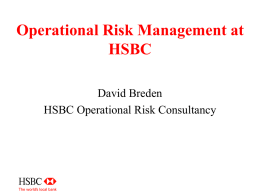2005 Senior Risk Management Workshop