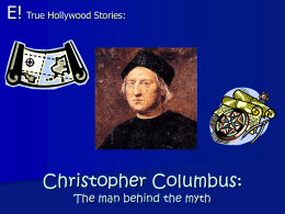 Christopher Columbus - University of South Florida