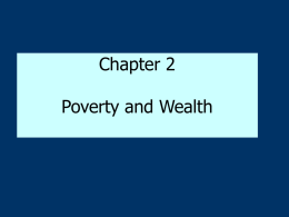 Chapter 2 Poverty and Wealth