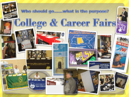 College & Career Fairs - St. Tammany Parish Public Schools