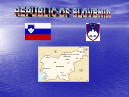 REPUBLIC OF SLOVENIJA