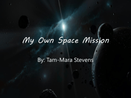 My Own Space Mission