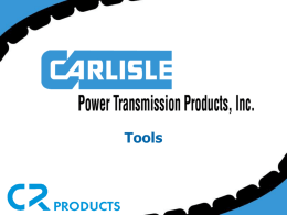 Tools - CR Products