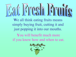 Fresh Fruits - ezsoftech.com