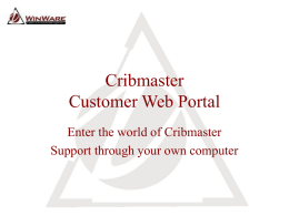 Customer Web Portal