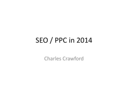 SEO / PPC in 2014 - Crawford and O'Brien LLC