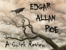 Edgar Allan Poe a quick review - Plainview