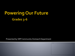 Powering Our Future Grades 4-6 and 6