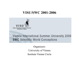 Vienna International Summer University 2001-2006
