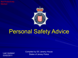 Retail Security - States of Jersey Police