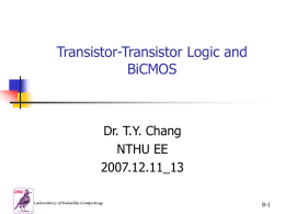 Transistor-Transistor Logic and BiCMOS