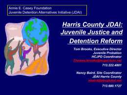 Harris County JDAI: Juvenile Justice and Detention Reform.pdf