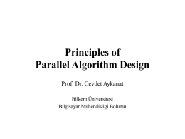 Principles of Parallel Algorithm Design - TR-Grid