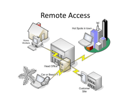 Remote Access - University of Tulsa