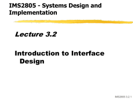 Information Systems 1