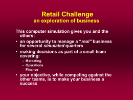 Management Challenge an exploration of business