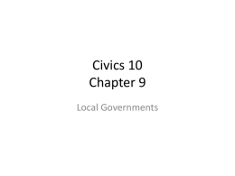 Civics 10 Chapter 9