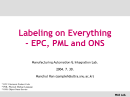 EPC, PML and ONS
