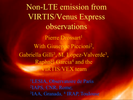 La mission Venus Express
