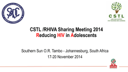 SRHR and HIV&AIDS