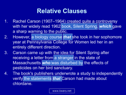 Relative Clauses - Kwary's Free Resources