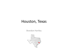 Houston, Texas - Texas Tech University