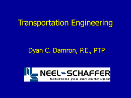 A Career in Transportation Engineering The Real Story