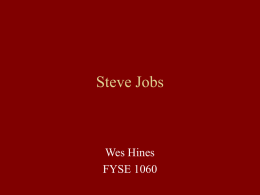 Steve Jobs - vanchrome - docs
