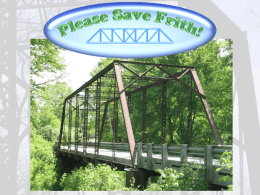 Please Save Frith Presentation