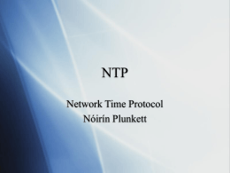 PowerPoint Presentation - NTP