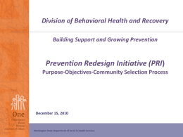 PRI Overview PowerPoint