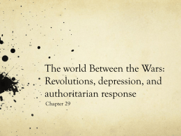 Between World Wars