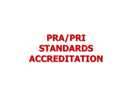 ABOUT RETIREMENT FACILITY ACCREDITATION