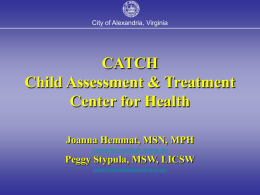 CATCH Child Assessment & Treatment Center for Health
