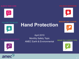 Hand Protection - AEE Safety Training