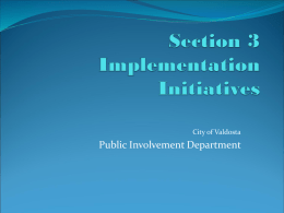 Section 3 Information Session