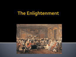 The Enlightenment - Bishop Ireton High School
