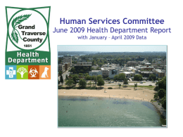 August 2001 Human Services Committee Report